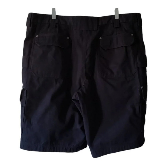 Duluth Trading Company Heavy 100% Cotton Canvas CARGO Shorts Tan Men's 42×12 - Picture 2 of 12